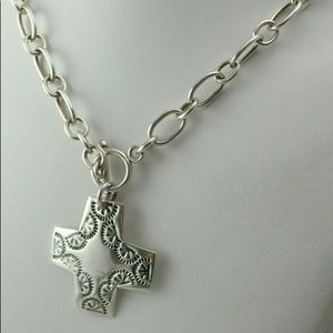 Silpada southwestern cross necklace
